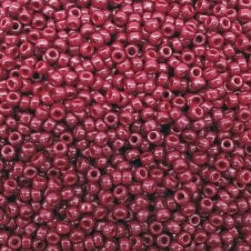Miyuki Seed Beads 11/0 - Dyed Opaque Maroon - 10g