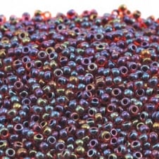 Miyuki Seed Beads 11/0 - Garnet Lined Ruby - 10g