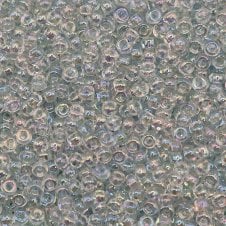 Miyuki Seed Beads 11/0 - Light Ice Blue Lined Crystal AB - 10g