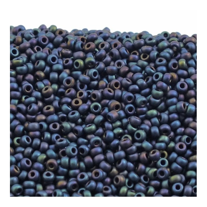  Seed Beads 11/0 - Matte Indigo Iris - 10g