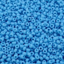 Miyuki Seed Beads 11/0 - Matte Opaque Light Blue - 10g