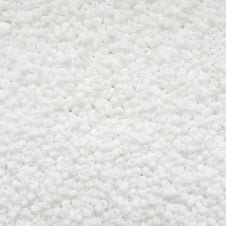 Miyuki Seed Beads 11/0 - Matte Opaque White - 10g
