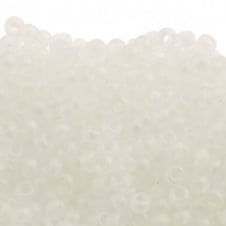 Miyuki Seed Beads 11/0 - Matte Transparent Crystal AB - 10g