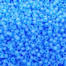 Miyuki Seed Beads 11/0 - Matte Transparent Sapphire - 10g