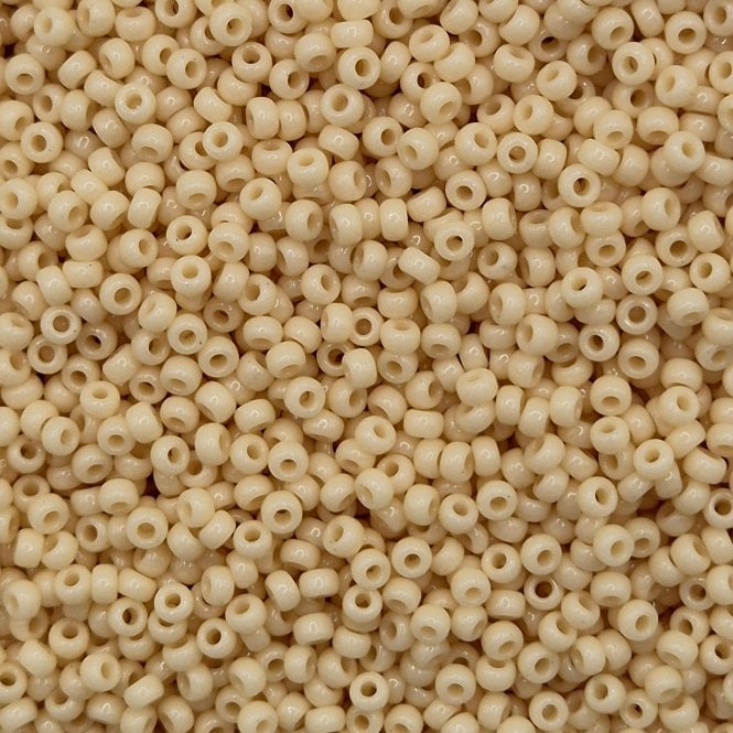  Seed Beads 11/0 - Opaque Cream - 10g
