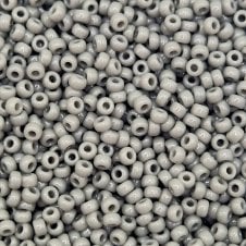Miyuki Seed Beads 11/0 - Opaque Falcon Grey - 10g