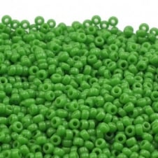 Miyuki Seed Beads 11/0 - Opaque Jade Green - 10g