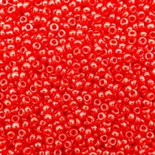 Miyuki Seed Beads 11/0 - Opaque Red Lustre - 10g