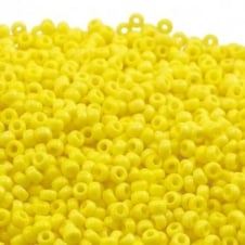 Miyuki Seed Beads 11/0 - Opaque Yellow - 10g