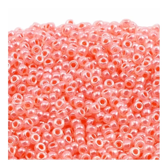  Seed Beads 11/0 - Salmon Ceylon - 10g