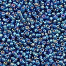 Miyuki Seed Beads 11/0 - Silver Lined Capri Blue AB - 10g