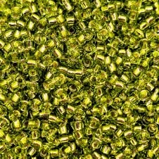 Miyuki Seed Beads 11/0 - Silver Lined Chartreuse - 10g