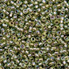 Miyuki Seed Beads 11/0 - Silver Lined Chartreuse AB - 10g