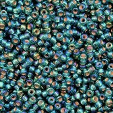 Miyuki Seed Beads 11/0 - Silver Lined Emerald AB - 10g