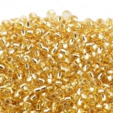 Miyuki Seed Beads 11/0 - Silver Lined Gold - 10g