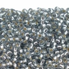 Miyuki Seed Beads 11/0 - Silver Lined Grey - 10g