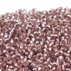 Miyuki Seed Beads 11/0 - Silver Lined Smoky Amethyst - 10g