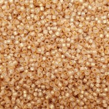 Miyuki Seed Beads 11/0 - Silver Lined Smoky Light Rose AB - 10g