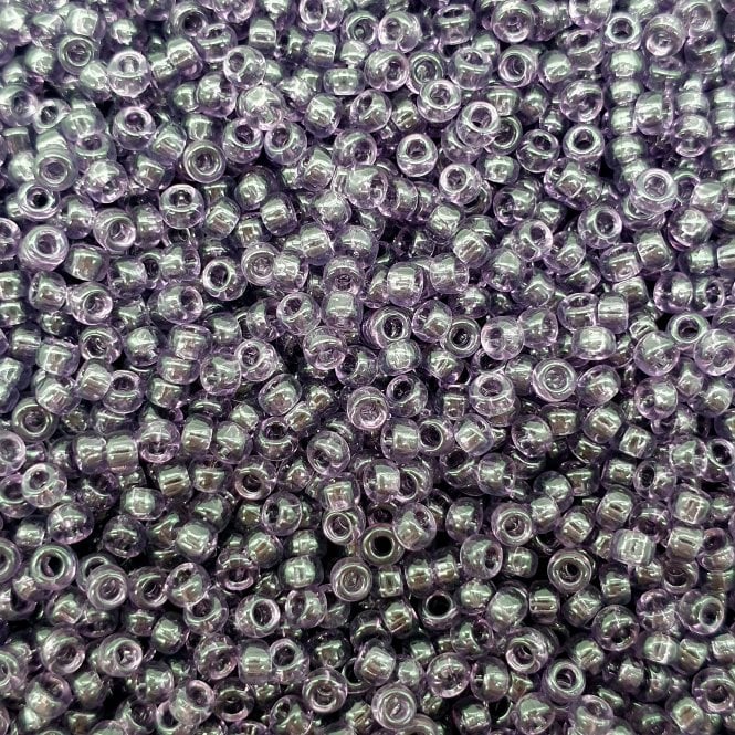  Seed Beads 11/0 - Transparent Amethyst - 10g