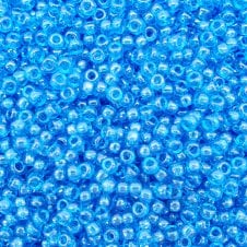 Miyuki Seed Beads 11/0 - Transparent Capri Blue - 10g