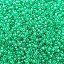 Miyuki Seed Beads 11/0 - Transparent Green - 10g