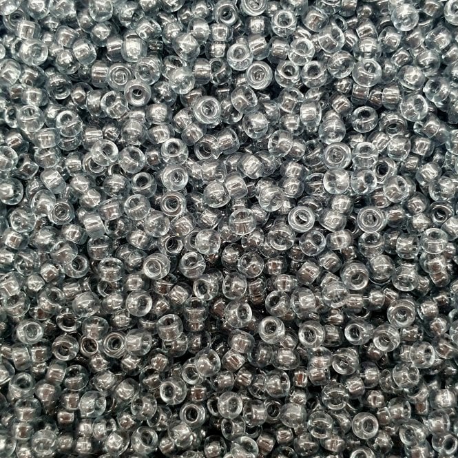  Seed Beads 11/0 - Transparent Grey - 10g