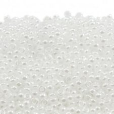 Miyuki Seed Beads 11/0 - White Ceylon - 10g