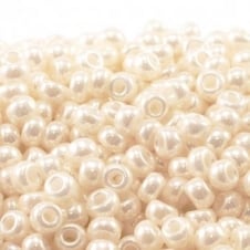 Miyuki Seed Beads 6/0 - Antique Ivory Pearl Ceylon - 10g