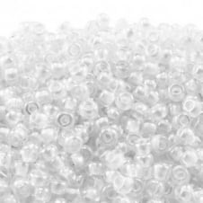 Miyuki Seed Beads 6/0 - Crystal - 10g
