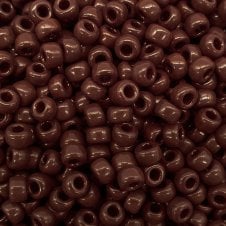 Miyuki Seed Beads 6/0 - Opaque Chocolate - 10g