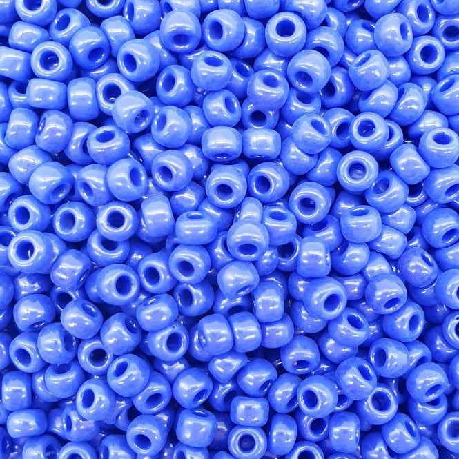 Seed Beads 6/0 - Opaque Cobalt - 10g