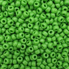 Miyuki Seed Beads 6/0 - Opaque Green - 10g