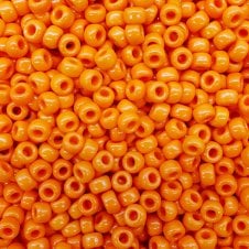 Miyuki Seed Beads 6/0 - Opaque Orange - 10g