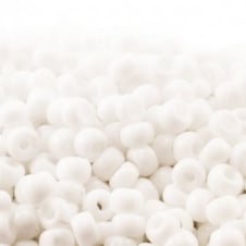 Miyuki Seed Beads 6/0 - Opaque White - 10g