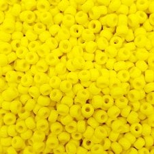 Miyuki Seed Beads 6/0 - Opaque Yellow - 10g