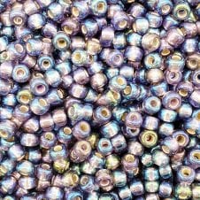 Miyuki Seed Beads 6/0 - Silver Lined Amethyst - 10g