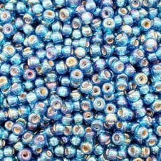 Miyuki Seed Beads 6/0 - Silver Lined Capri Blue - 10g
