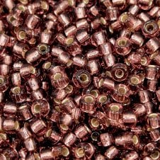 Miyuki Seed Beads 6/0 - Silver Lined Smoky Amethyst - 10g