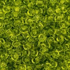 Miyuki Seed Beads 6/0 - Transparent Chartreuse - 10g