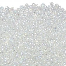 Miyuki Seed Beads 8/0 - Crystal AB - 10g