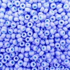 Miyuki Seed Beads 8/0 - Dyed Opaque Bright Purple - 10g