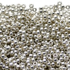 Miyuki Seed Beads 8/0 - Galvanized Silver - 10g