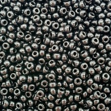Miyuki Seed Beads 8/0 - Opaque Black - 10g