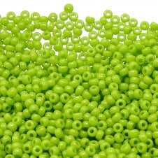 Miyuki Seed Beads 8/0 - Opaque Chartreuse - 10g