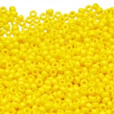 Miyuki Seed Beads 8/0 - Opaque Yellow - 10g