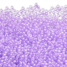 Miyuki Seed Beads 8/0 - Orchid Lined Crystal - 10g