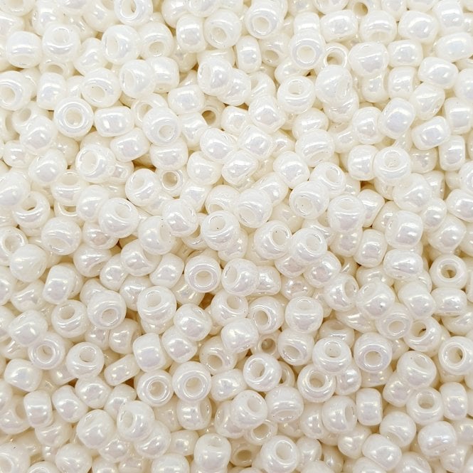  Seed Beads 8/0 - Pearl Ceylon - 10g