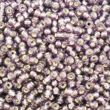 Miyuki Seed Beads 8/0 - Silver Lined Amethyst - 10g