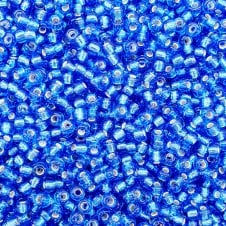 Miyuki Seed Beads 8/0 - Silver Lined Sapphire - 10g
