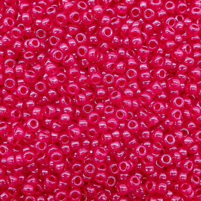  Seed Beads 8/0 - Transparent Ruby - 10g